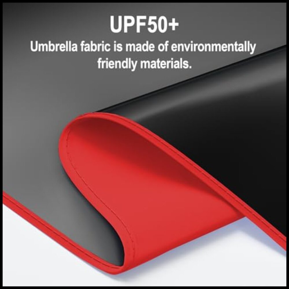 Compact Folding Umbrella Windproof Lightweight Tr… - image 5